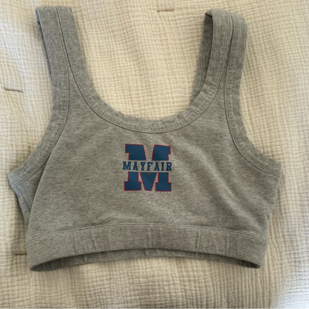 Mayfair Gray Sports Bra